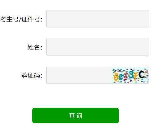 山东省成人高考成绩查询